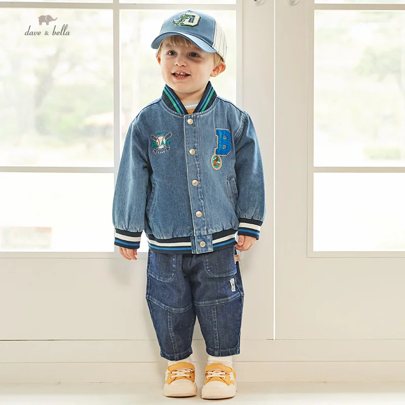 

Dave Bella Children's Boy's Autumn Fashion Casual Tops Overcoat Cool Outdoors Sports Party DB3236431