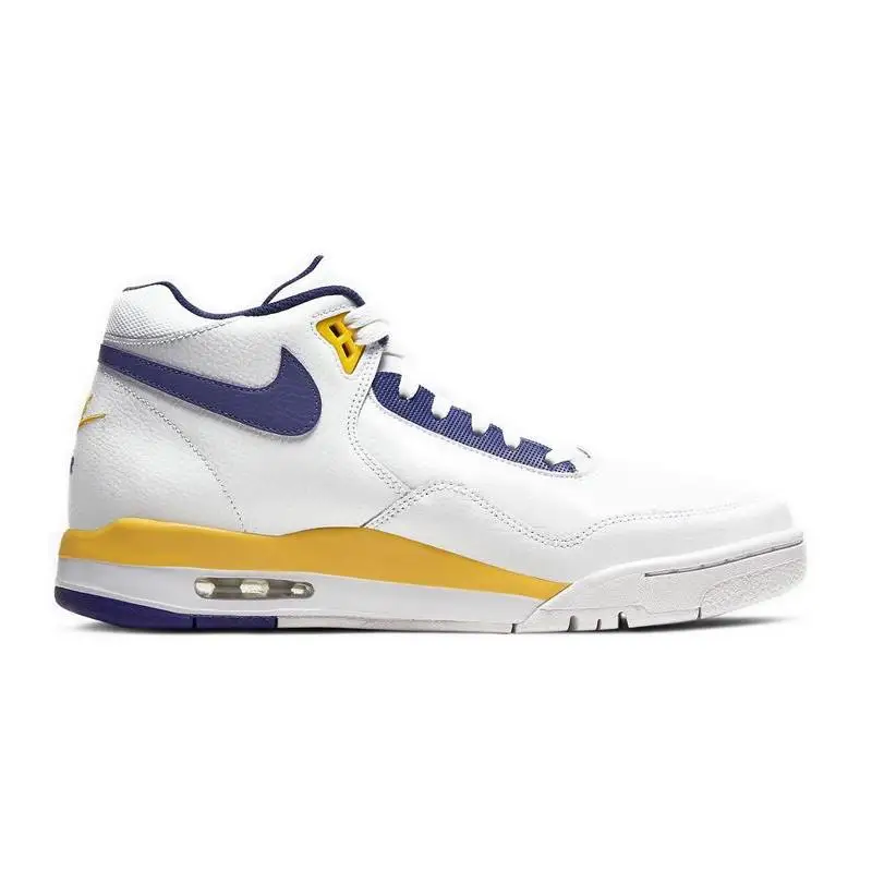 Nike Flight Legacy "Lakers" Sneakers shoes With Original Box