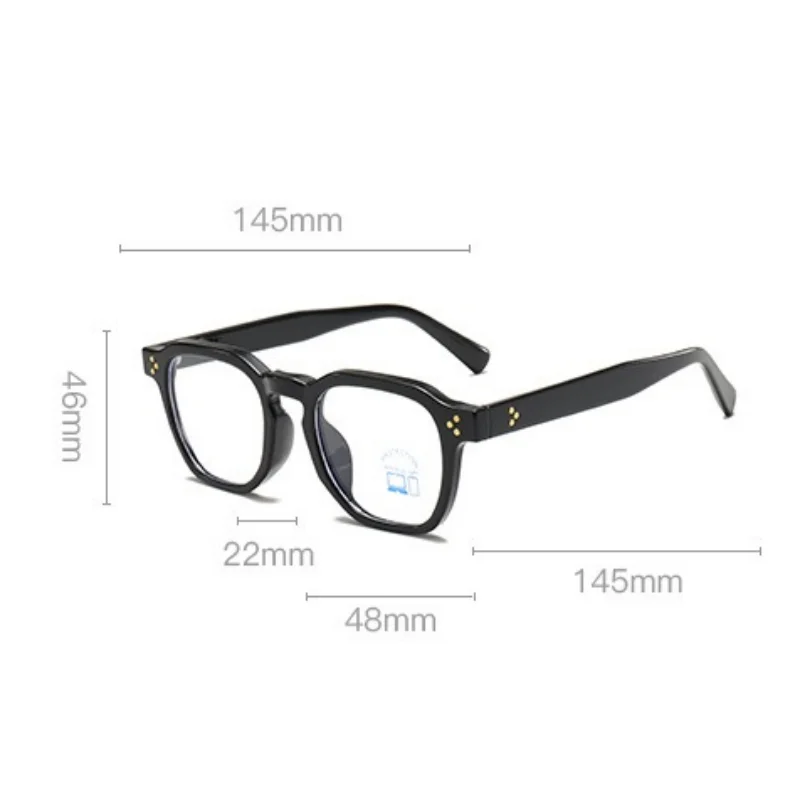 النظارات الطبية رجل نمط عدسات الضوء الأزرق لقصر النظر النظارات النسائية لقصر النظر نظارات للنساء #5