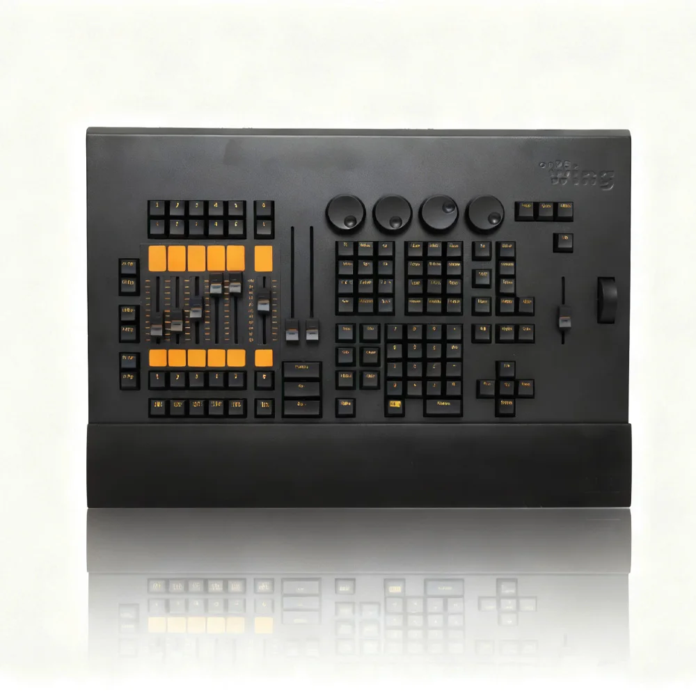 Consola de iluminación de escenario con ala de comando, controlador DMX A2 para Dj, concierto, escenario, controlador DMX profesional, cabezal móvil