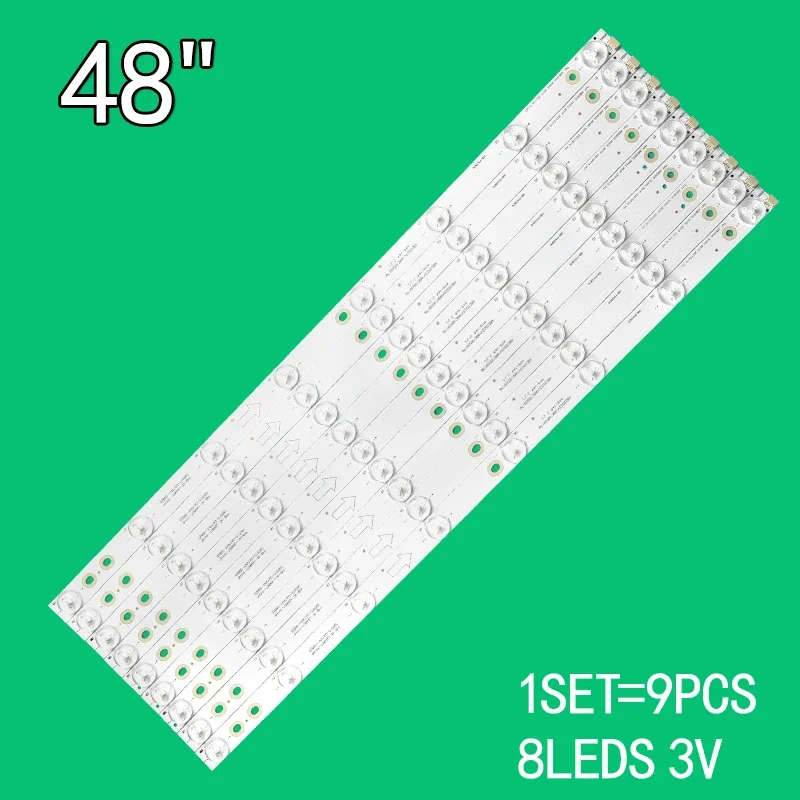 LED backlight strip For LE48M90A LE48D8600 TMT-48B2600-3030C-8S1P  48K100 4C-LB480T-YH1HP