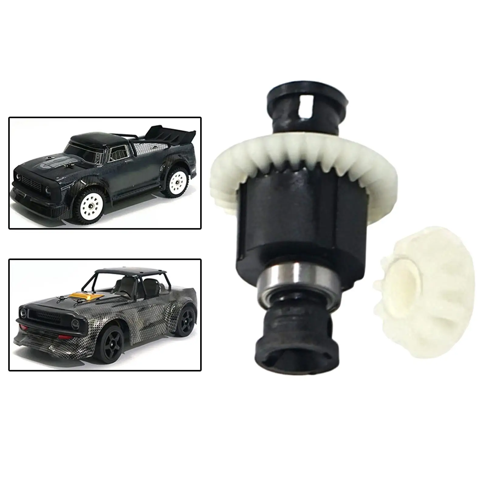 Plastic Differential Gear, DIY Differential Bevel Gear, for 1:16 SG1604 SG1603 RC Racing Car Upgrade Parts