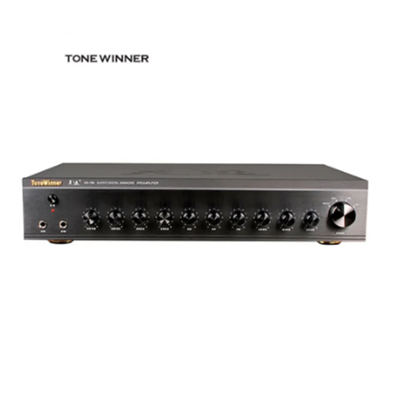 Winner/AD-780 Preamplifier Pre AMP Preamp Pre-amplifier Pre Amplifier KTV Karaoke Machine Reverb