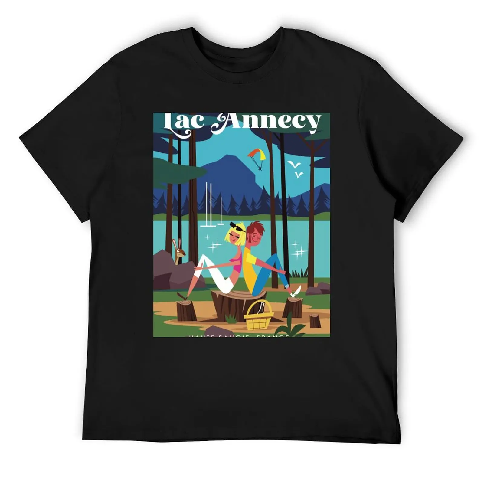 

Lac Annecy T-Shirt Aesthetic clothing cheap stuff mens graphic t-shirts pack