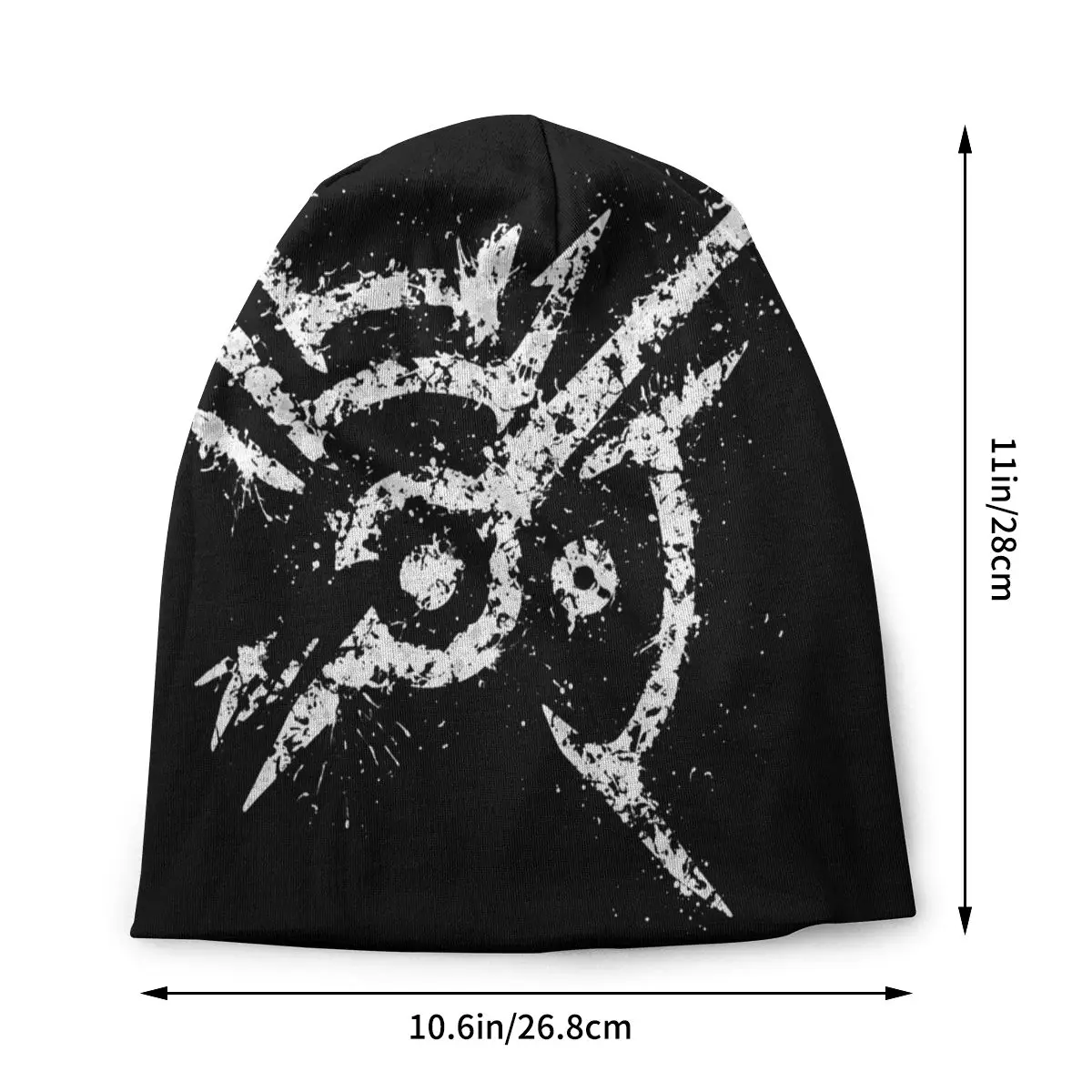 Dishonored Outsider Mark Bonnet Hats Knit Hat Cool Autumn Winter Outdoor Skullies Beanies Hat Unisex Adult Warm Dual-use Cap image 2