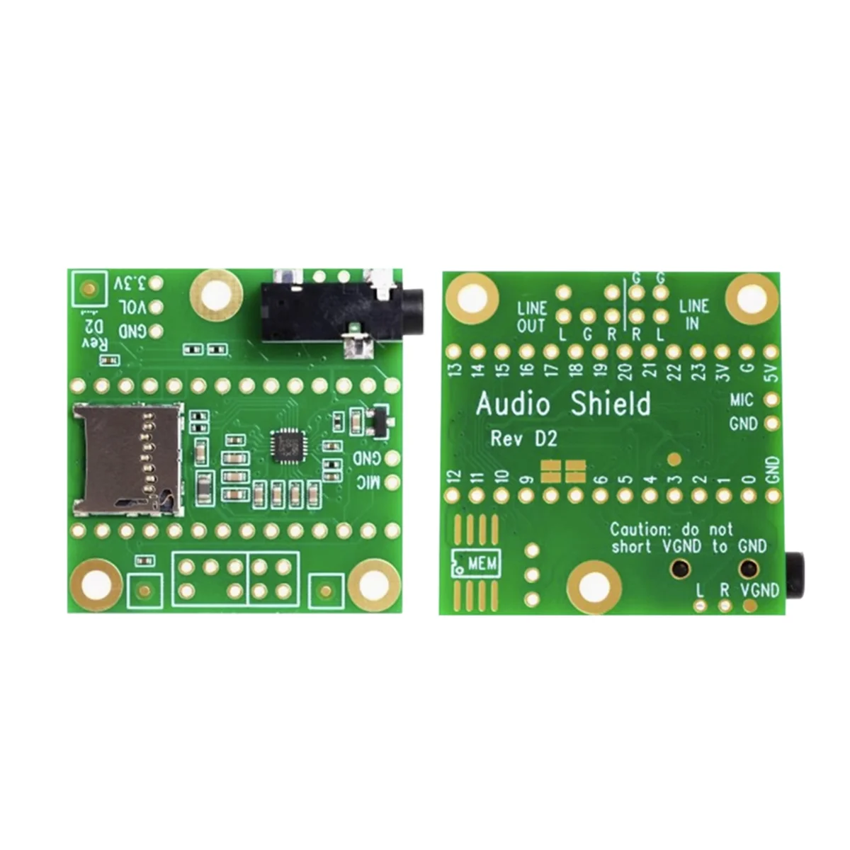 

Teensy 4 Audio Shield (Rev D2) Teensy4.0 Teensy4.1 Teensy 4 Audio Shield