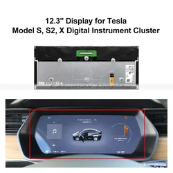 LCD-Display-Armaturenbrett für Tesla Model S für Tesla Model S2 für Tesla Model X GEN 2. Reparatur des digitalen Kombiinstrumenten