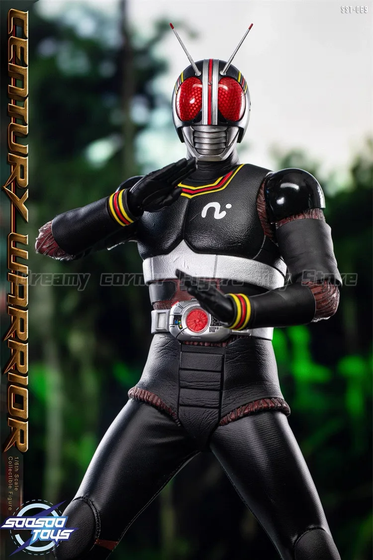 【Na Stanie】Oryginalna figurka akcji SOOSOOTOYS SST-069 Kamen Rider Black Locust Warrior w skali 1/6, model zabawki, prezent