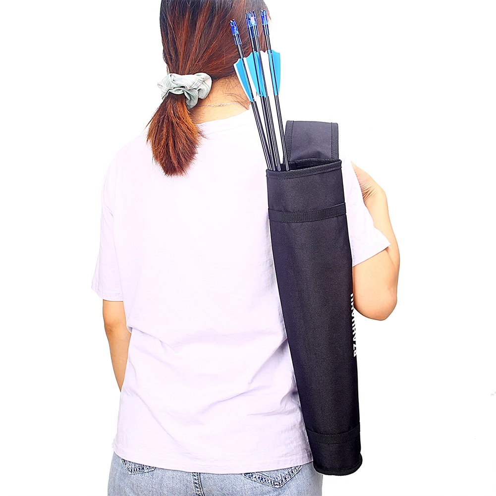 

Сагайдак для стрельбы из лука, регулируемый держатель для колчана для стрельбы из лука, трубчатый колчан для стрел, охота на лук и тренировка по мишеням