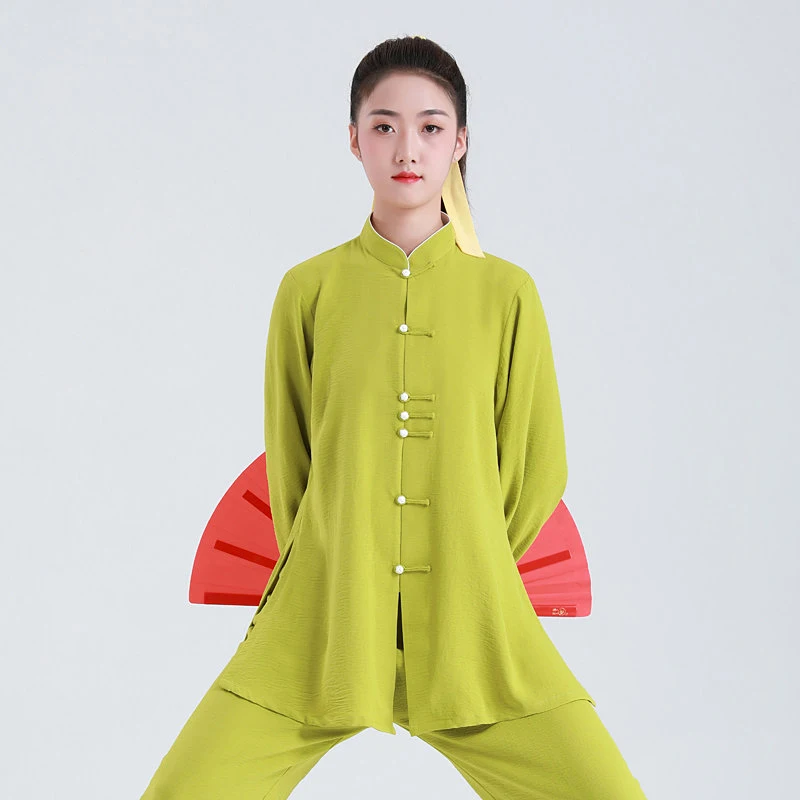 Unisex Tai Chi Suit New Arrival Baduanjin Martial Arts Training & Performance Wear Spring/Autumn for Adults