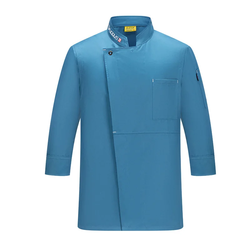 C392 roupas de trabalho do chef do hotel manga longa jaqueta chef cozimento bolo cozinha roupas escola restaurante cantina trabalho roupas