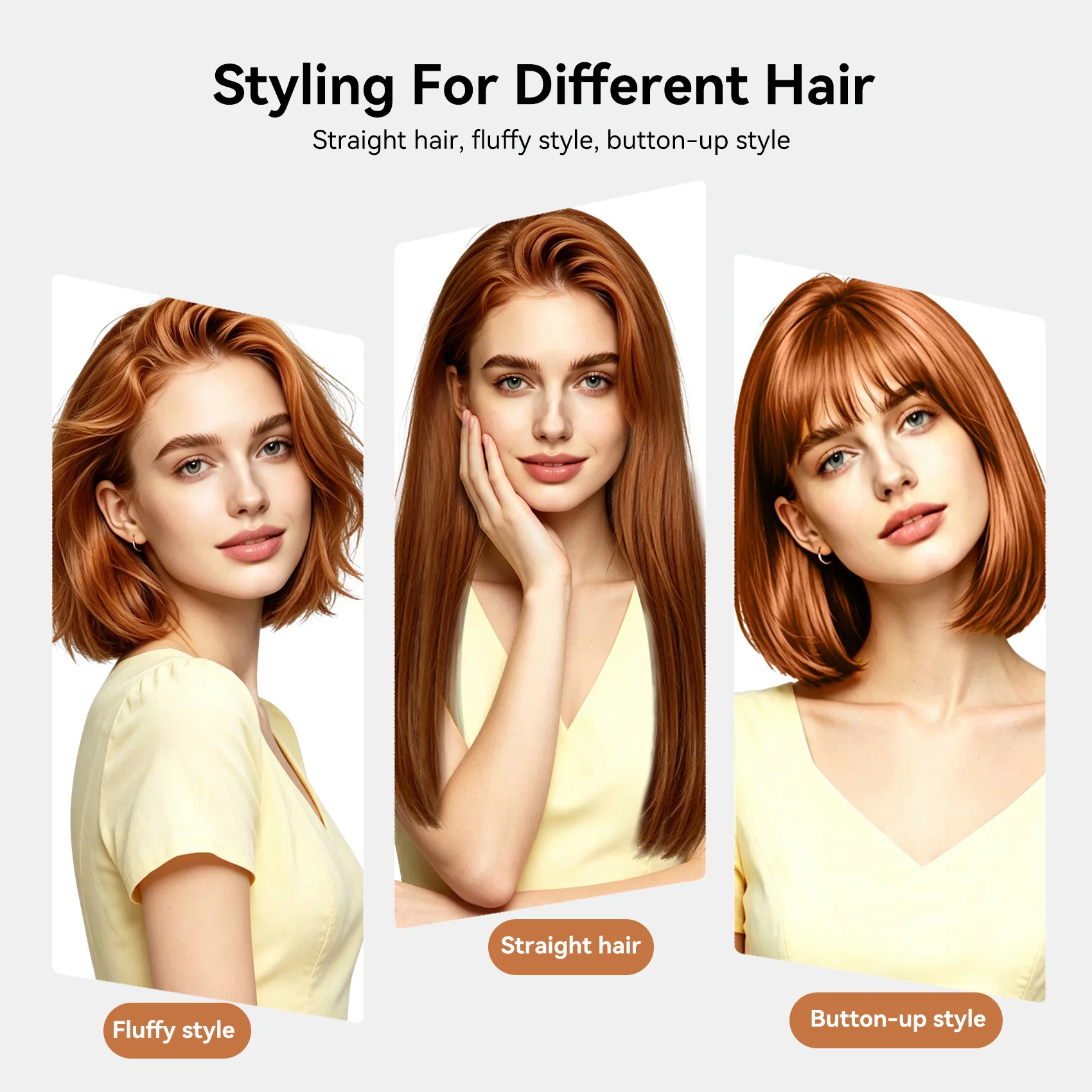 Professional Steam Hair Straightener Flat Iron Planchas De Cabello PTC Fast Heating Straightening and Curling Hair Tools