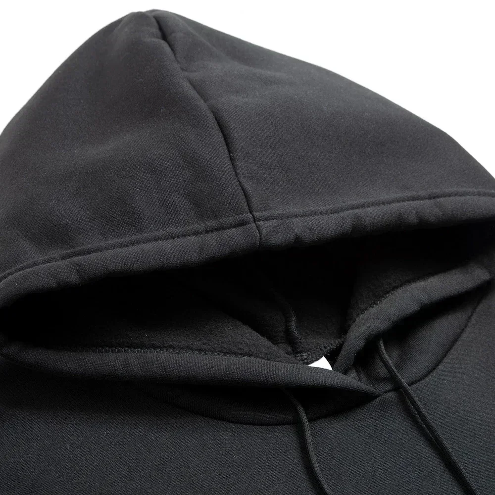 Daily Casual Sports Jogging Suit Pure Color Sportswear Male Home Outdoor Warm Outfit 2026 New in Men's Set Hoodie and Sweatpants view 5