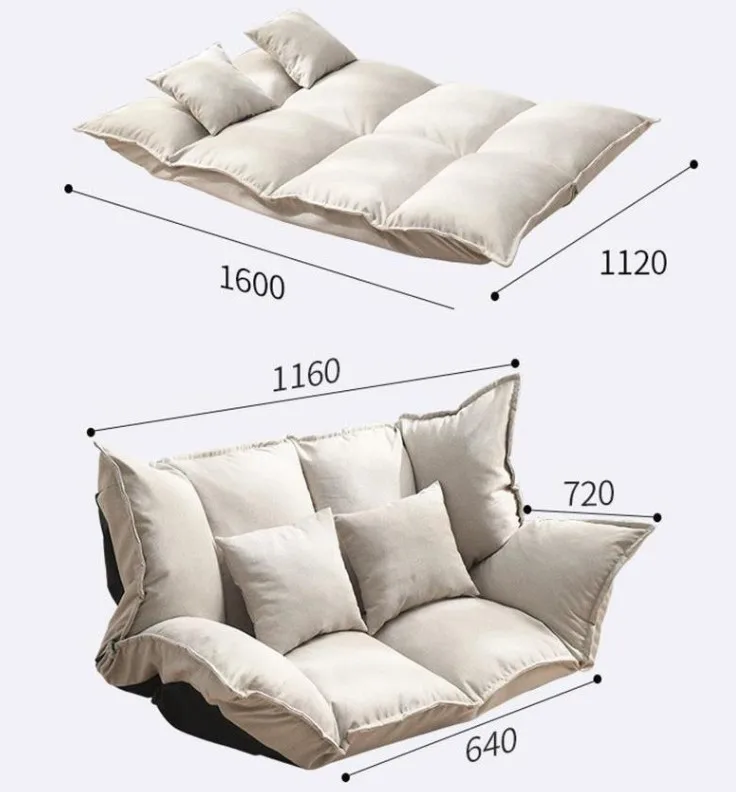 

Living Room Leisure Sofa Chair Luxury Foldable Lounge Sofa Chair bedroom recliner chair