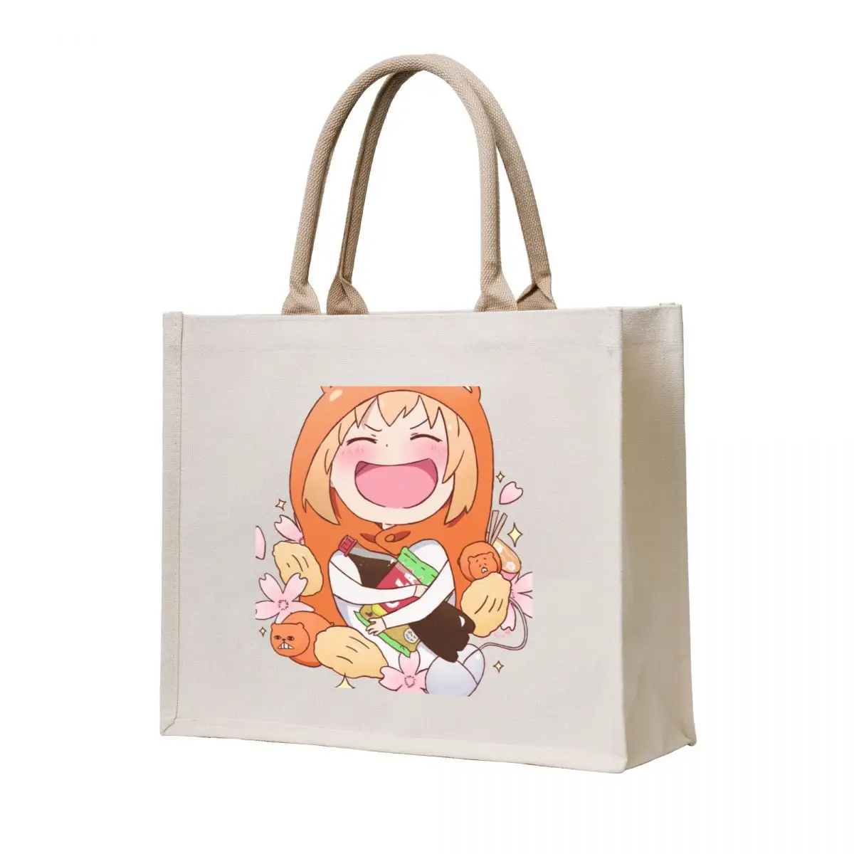 

Junk Food Umaru Tote Bag shopper bag women canvas Beach bag canvas tote