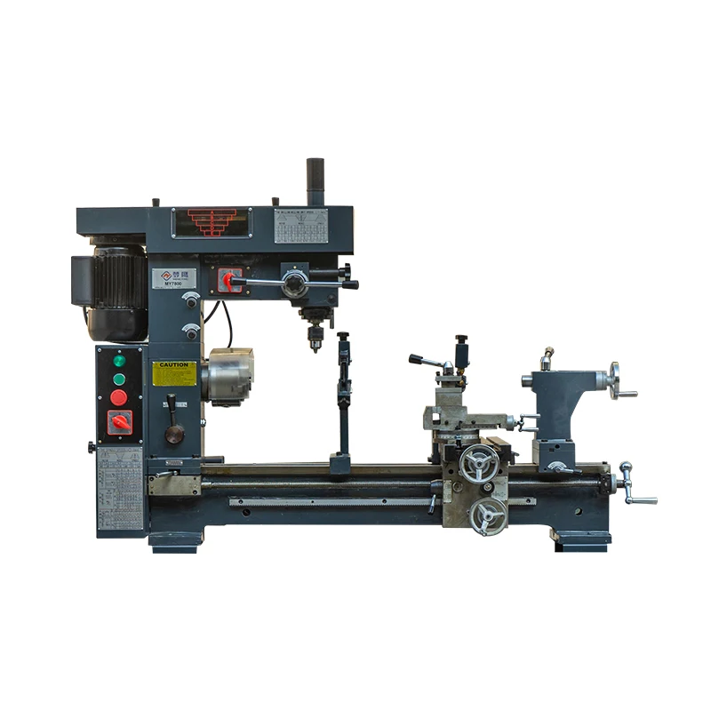 MY7800 Combo Lathe Milling Machine Mill Drill Lathe Multi-purpose Combined Mini Metal Lathe Machine