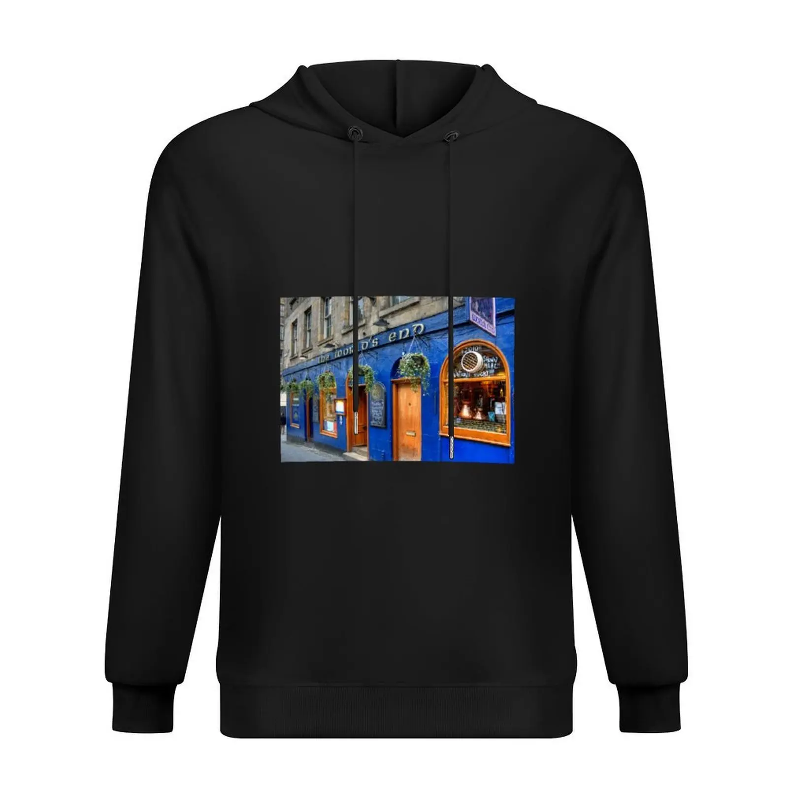 The World's End Hoodie ملابس رجالي مصممة ملابس كورية ملابس جمالية ملابس خريفية بقلنسوة ملابس الشارع