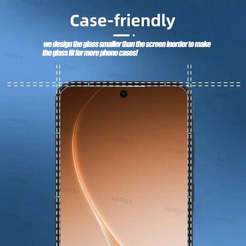 2/4 قطعة واقي شاشة مضاد للتجسس لـ oppo Reno15 Pro الصين الخصوصية الزجاج المقسى oppo Reno15 Pro المضادة للخدش الزجاج Reno15 Pro