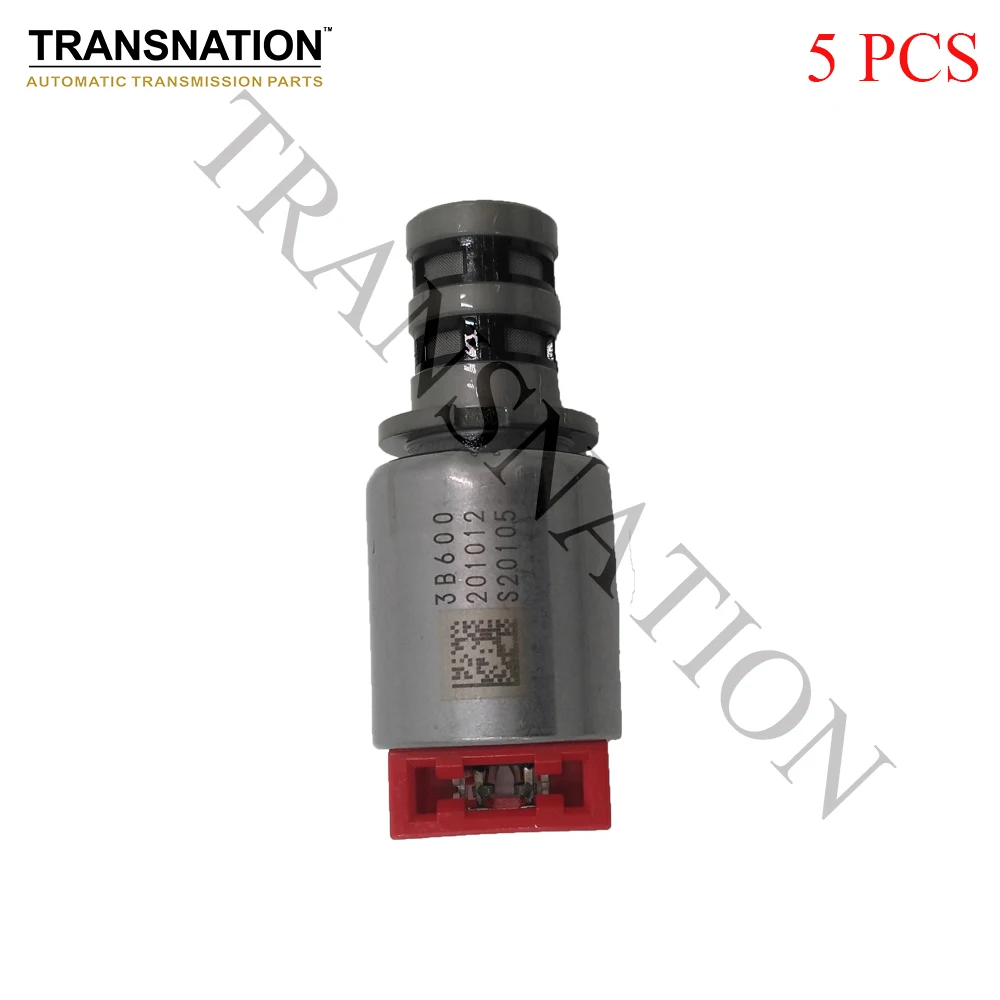 Transnation 5PCS A6MF1 A6MF2 A6GF1 Solenoide de Transmissão 46313-3B600 Compatível com Acessórios para Carros HYUNDAI KIA Peça de Reposição Automotiva