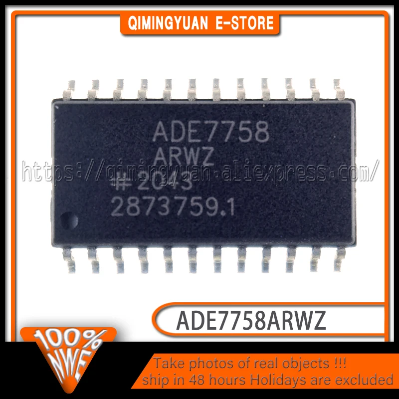 10PCS/LOT ADE7758ARWZ ADE7758 ARWZ SOP24 In Stock