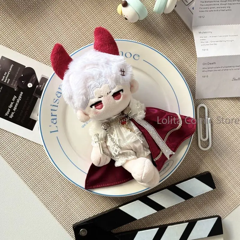 

Anime NEW Cotton Figure Love and Deepspace Caleb Rafayel Zayne Xavier Sylus Plush Doll Kawaii Dress Up Stuffed Toy Birthday Gift