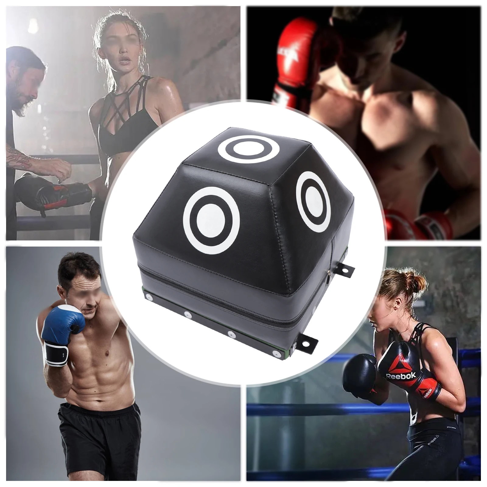 Karate Wall Punch Pad Boxing Target Focus Height Wall Mounted Boxing Punching Bag Durable
