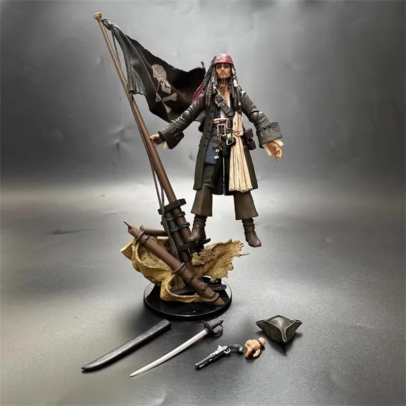 

1/12 Soldier Pirate Captain Jack 6'' Action Figures Model Toy In Stock