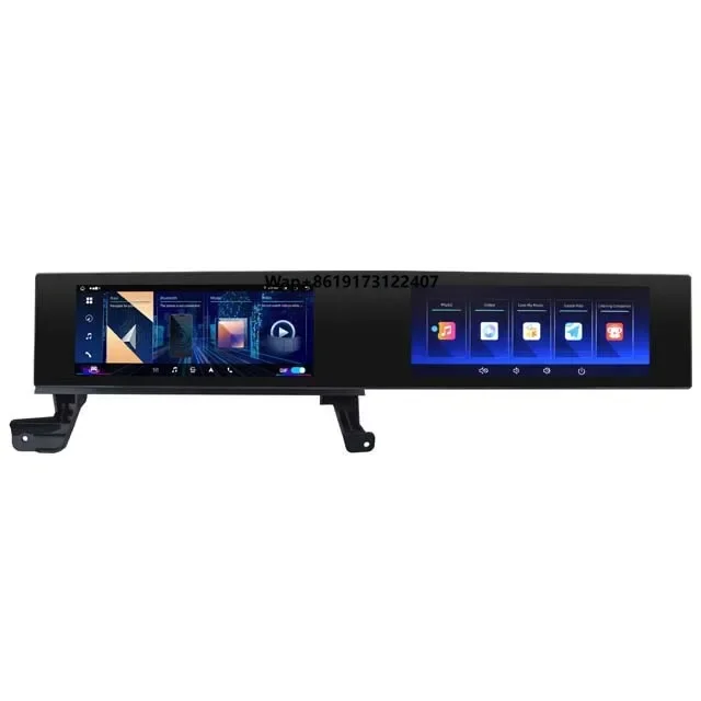For 5 Series CIC 11-12/NBT 13-17 Central Control Large Screen Android USB Navigation Co-Pilot Dual Screen