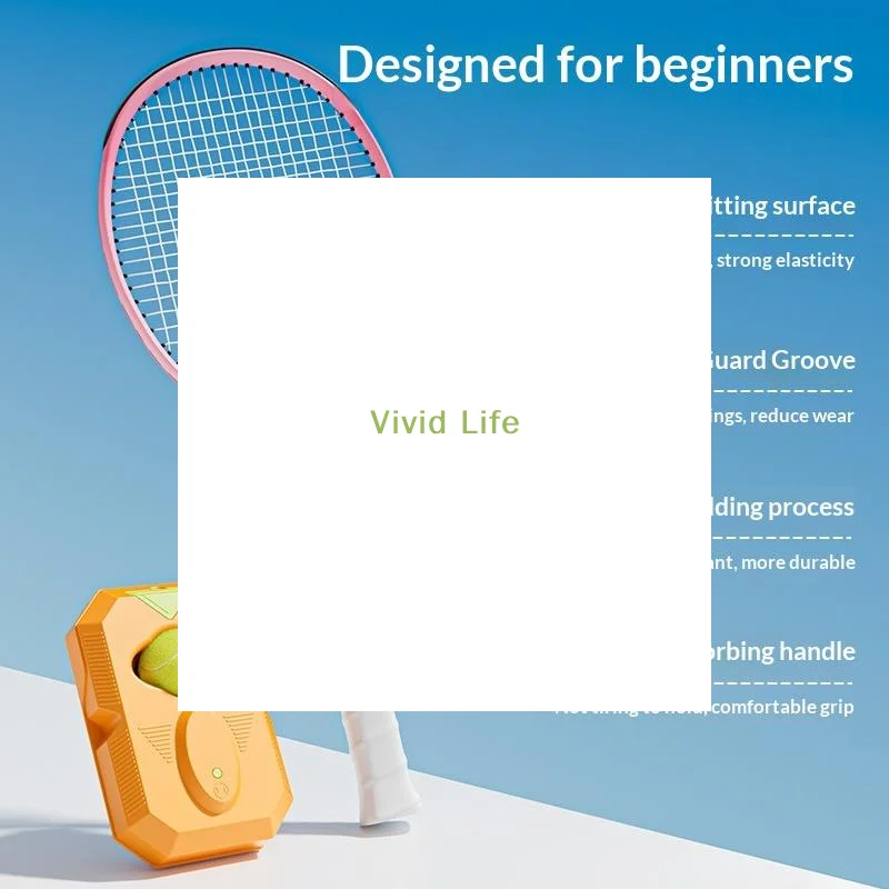 

* Multi-function Self-rebound Tennis Trainer Solo Practice Ball W Elastic Rope Ball Base Portable Training Aids For Kids Adults