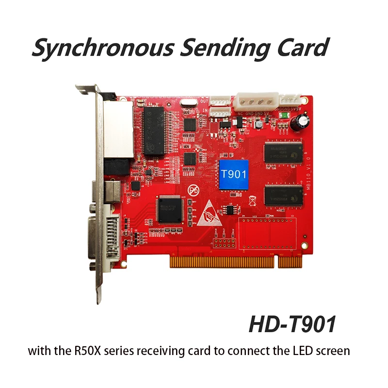 HD-T901 Syns.info ous Enending Card avec la série R50X Receimeted Card à allergique l'écran LED