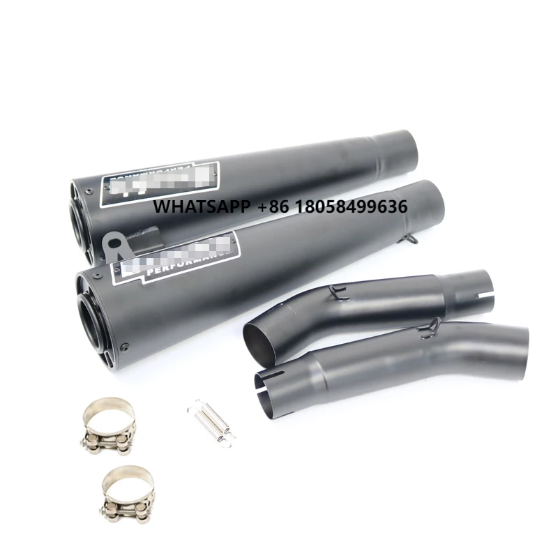 

Motorcycle Exhaust Muffler Stainless Steel Carbon Fiber Modified Pipe for SUZUKI GSX1300R Hayabusa 99-07 Exhaust