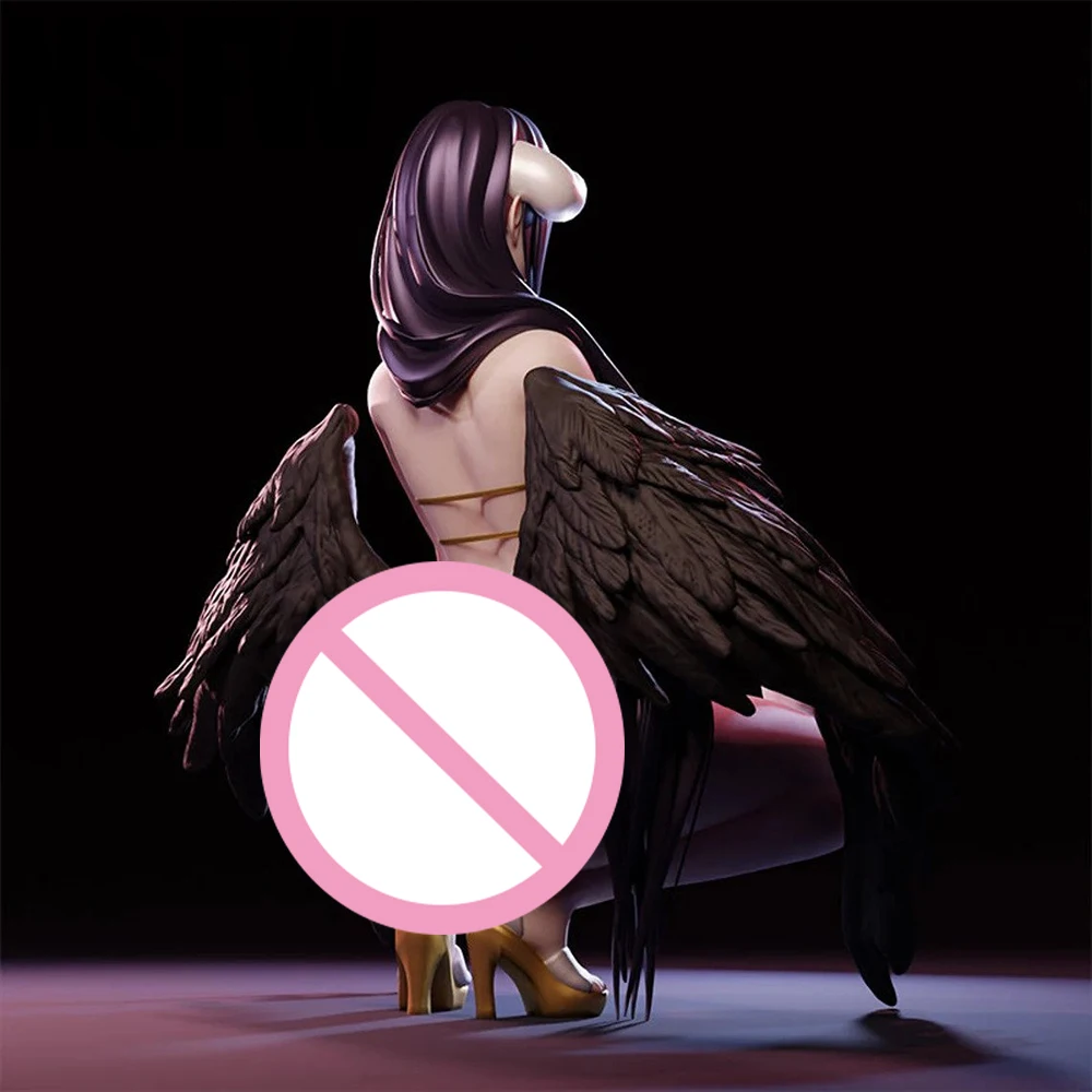 1/24 ثلاثية الأبعاد طباعة أطقم منمذجة ألبيدو الملائكة الشياطين NSFW الراتنج نموذج لجسم عدة لتقوم بها بنفسك مصغرة تخفيض تمثال غير مصبوغ عدة اللعب