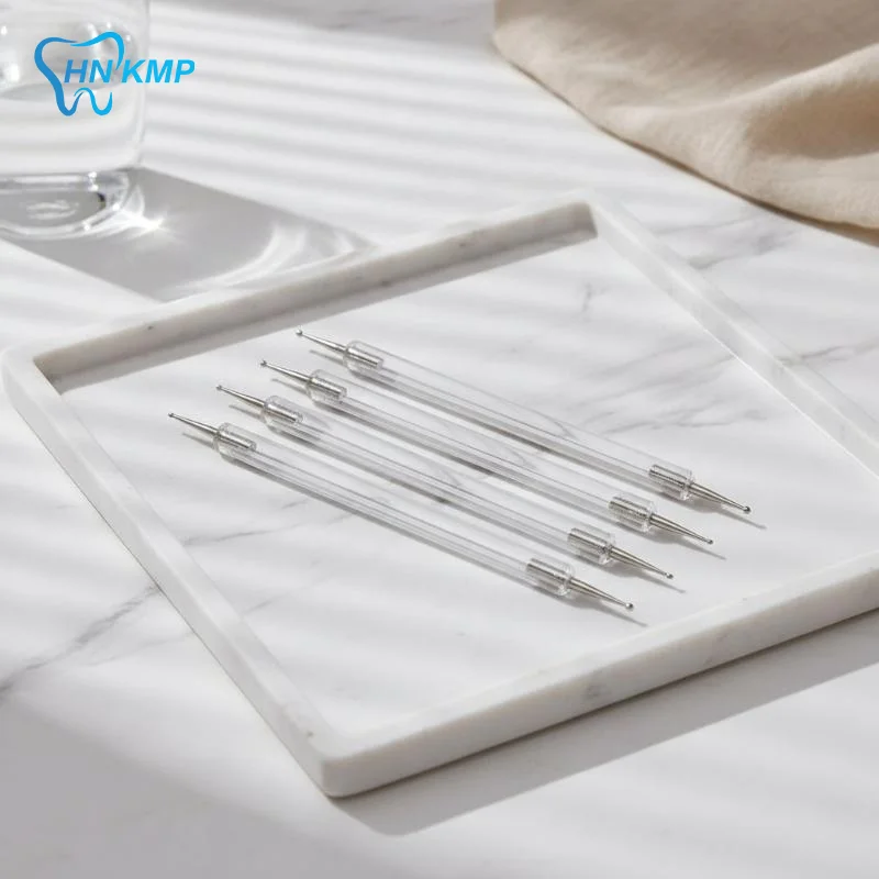 5Pcs Dual-ended Nail Art Dotting Pen Different Tips Rhinestone Picker Dotting Pen Nail Liner Dotting Tools For DIY Decoration