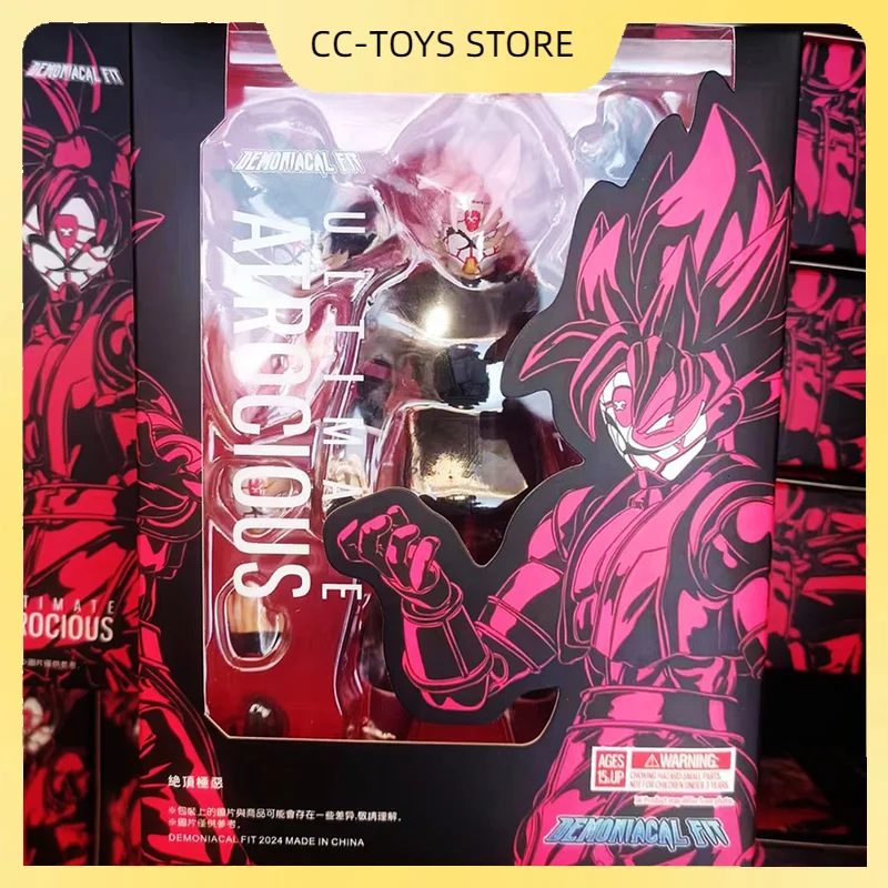 

Genuine Demoniacal Fit DF dragon ball SH Figuart SHF Ultimate Atrocious Black Goku Pink Zamasu Action Figure Model Toy Gift