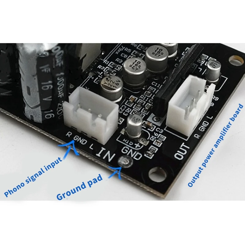 2X Vinyl Record Player Vinyl Phono Preamplifier Board MM MC Phono Player Amplifier Board F10-006