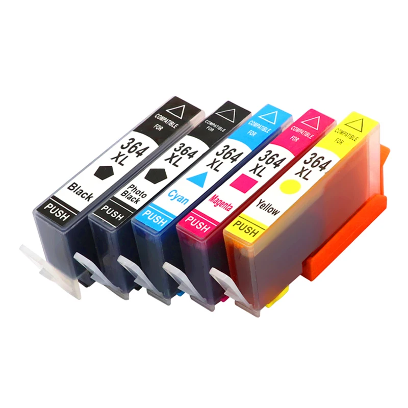 364XL 364 Compatible Ink Cartridge for HP364 xl Photosmart 5520 5524 6510 6520 7510 B109 B110 B209 B210 C309 C310 C410 Printer