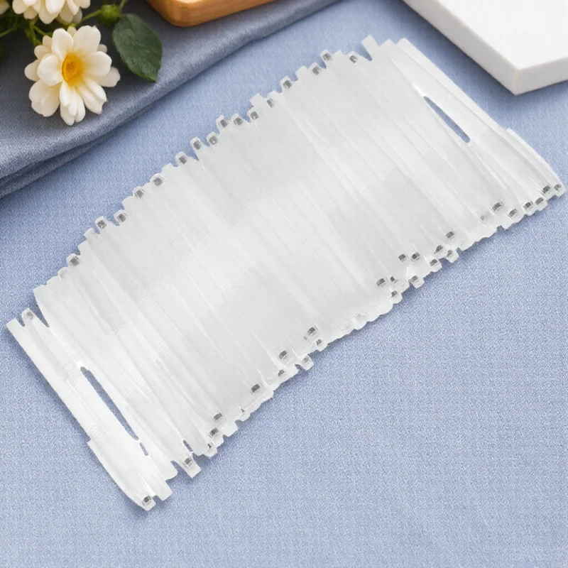 

100Pcs Universal Pen Holders Empty Pen Containers Transparent Refillable Shells Office Stationery Back-to-School Gift Idea