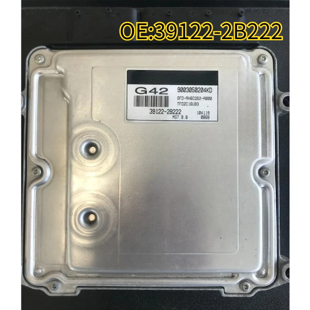

High quality New For 39122-2B222 G42 ECU Automotor Computer Board Elektronische Regeleenheid MG7.9.8 Past voor Hyundai