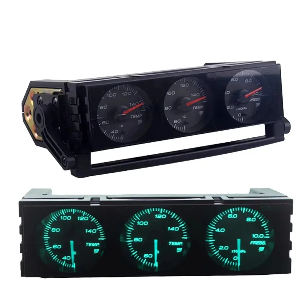 Car Head-up Display HUD Water&Oil Temp Oil Pressure Turbo10 Background Light Colors Available Universal