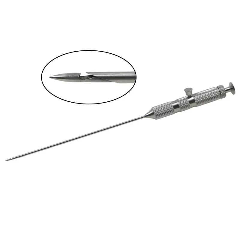 

GREATLH Automatic Thread Piercing Needle for Cosmetic Plastic Surgical Autoclaveable Suture Needle Stainless Steel