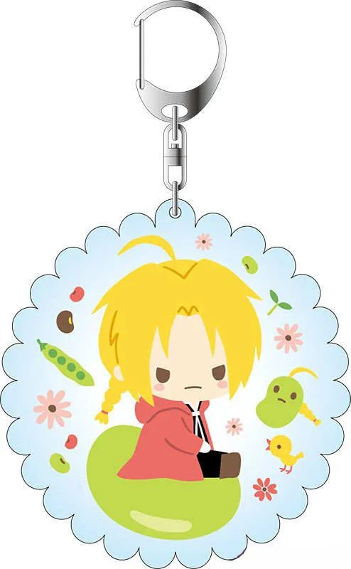 Loen Anime Store Fullmetal Alchemist Envy Oshichara Cute Cartoon Acrylic HD Figure Keychain Pendant Fans Charm Gifts About 6cm