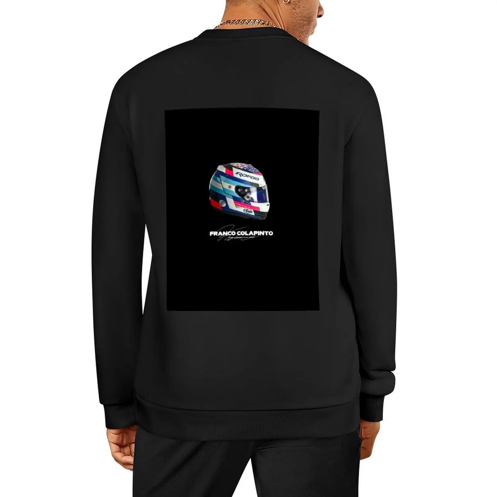 

Franco Colapinto (F1 2024 Helmet) Pullover tracksuit tracksuits autumn clothes men's clothing new sweatshirt