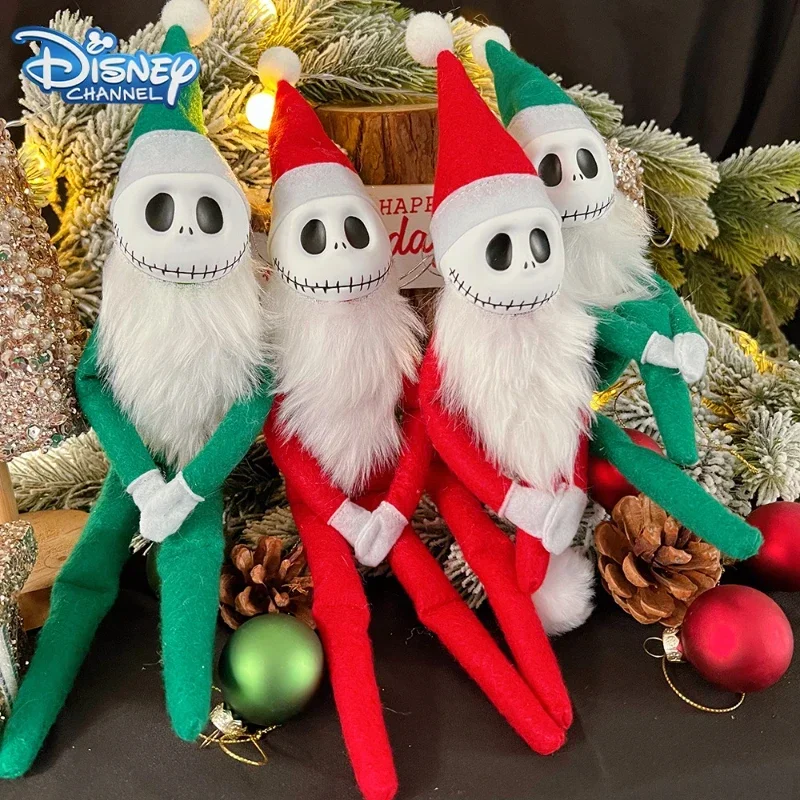 Disney The Nightmare Before Christmas Peluche Doll Cute Anime Figures Jack Jack Skellington Home Decoration Halloween Kids Gift