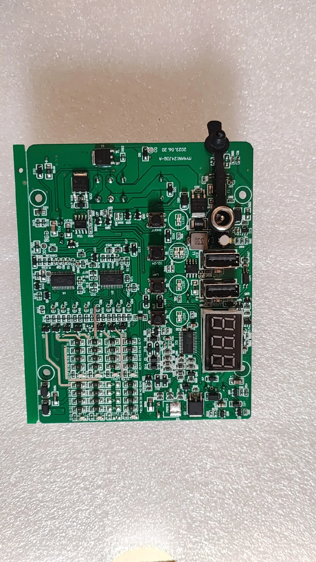 Comece a placa do circuito do poder, controle a placa da proteção