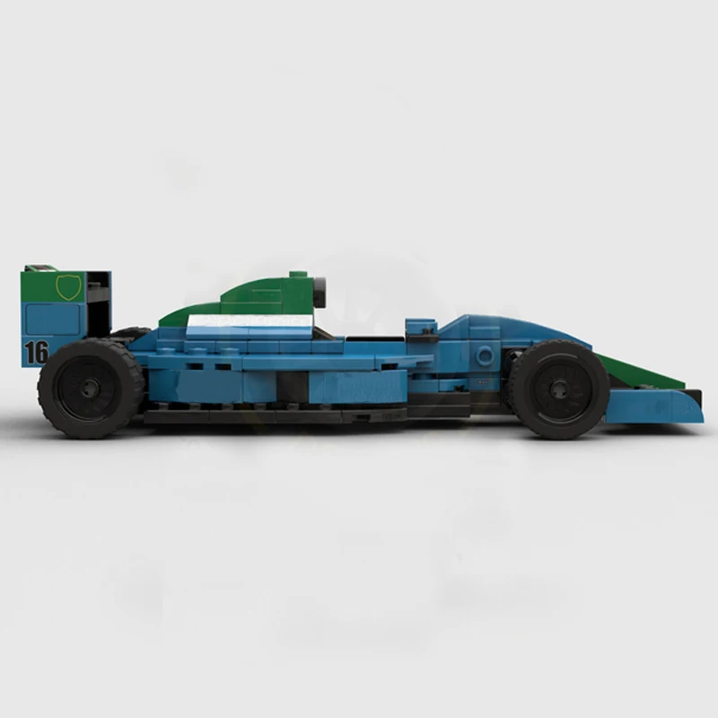 New Technical MOC-121033 Super CG901 Team Stake SuperRace Car Model Buiding Kit Creators Block Bricks Kid Toys Birthday Gifts