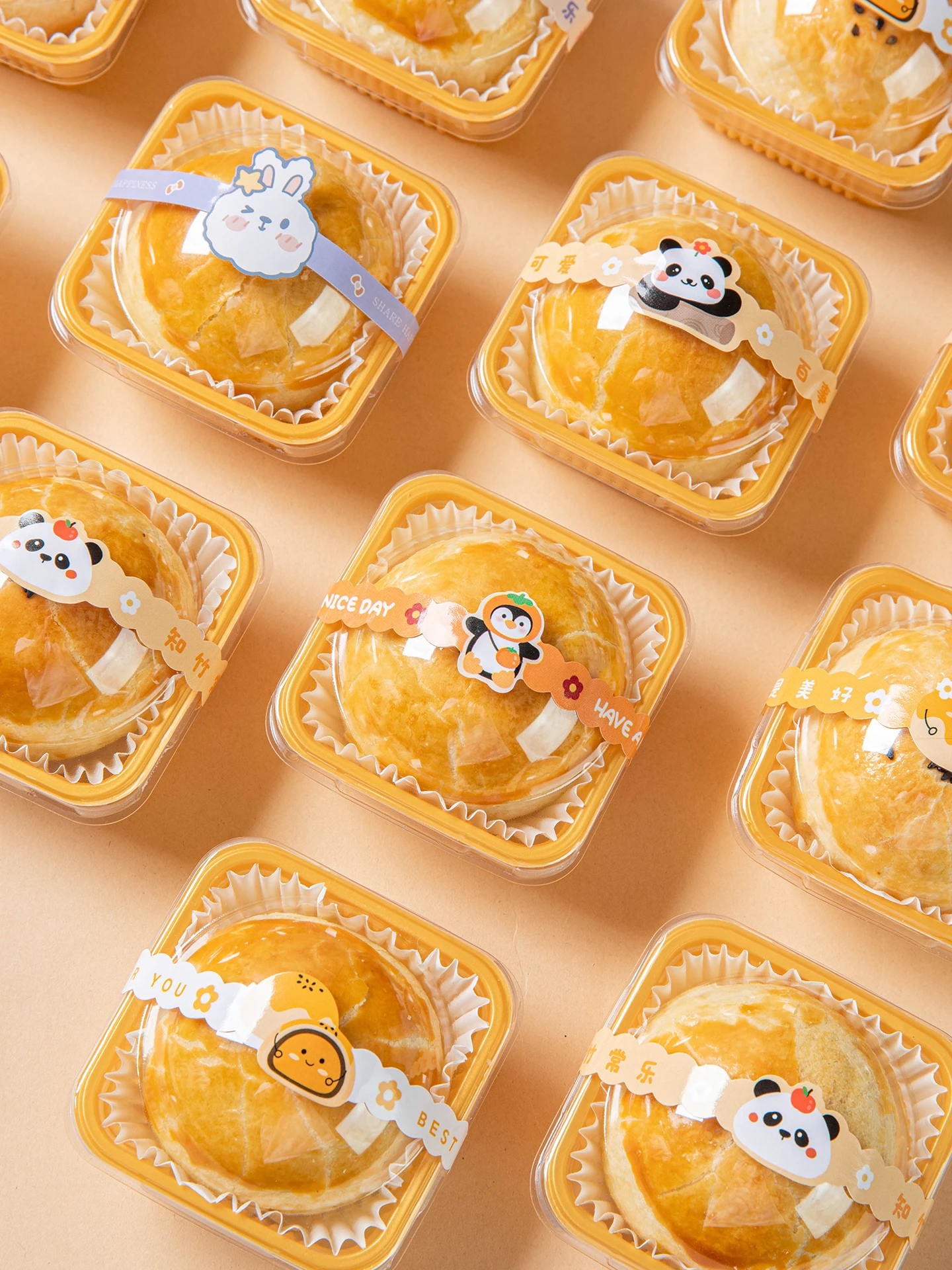 Egg Yolk Pastry Independent Vacuum Paaging Box Mooncake Son Base Paper Snowy Bride Absorption Plastic Stier Paing Gift