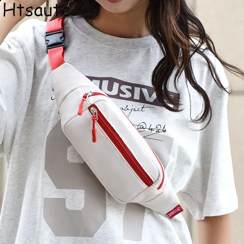 Anti-theft Men Waist Bag Close Fitting Waist Bags Multi-layer Sports Waist Bags Fanny Pack Mobile Phone Waist Pack Sports