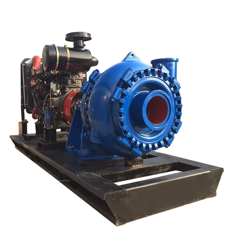 Mud Pump with Diesel Engine Slurry Sand Pump Attached to Engine