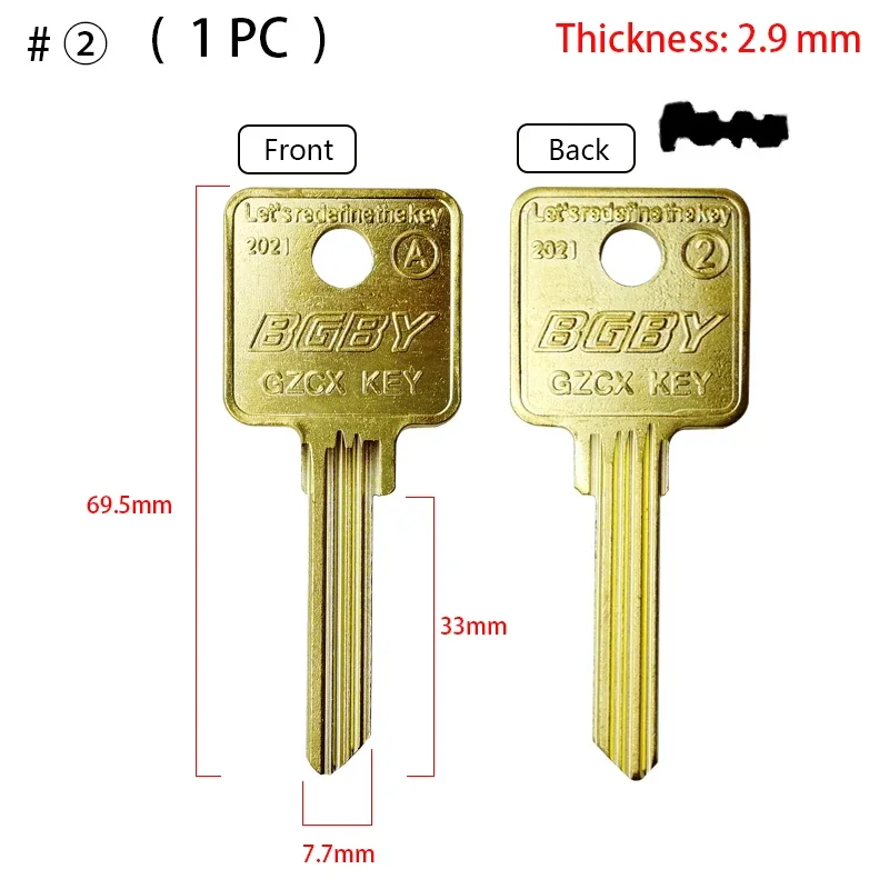 Key Blanks compatible with Medeco Locks