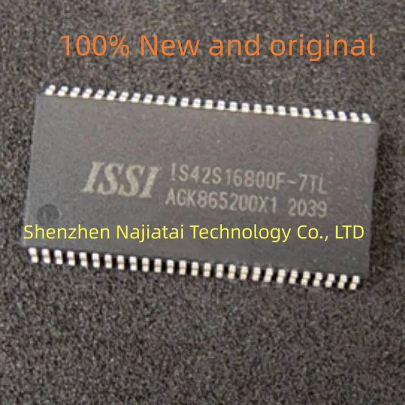 

10 шт./партия, 100% Новые оригинальные фотообои, IS42S16800F TSOP54 IC Chip